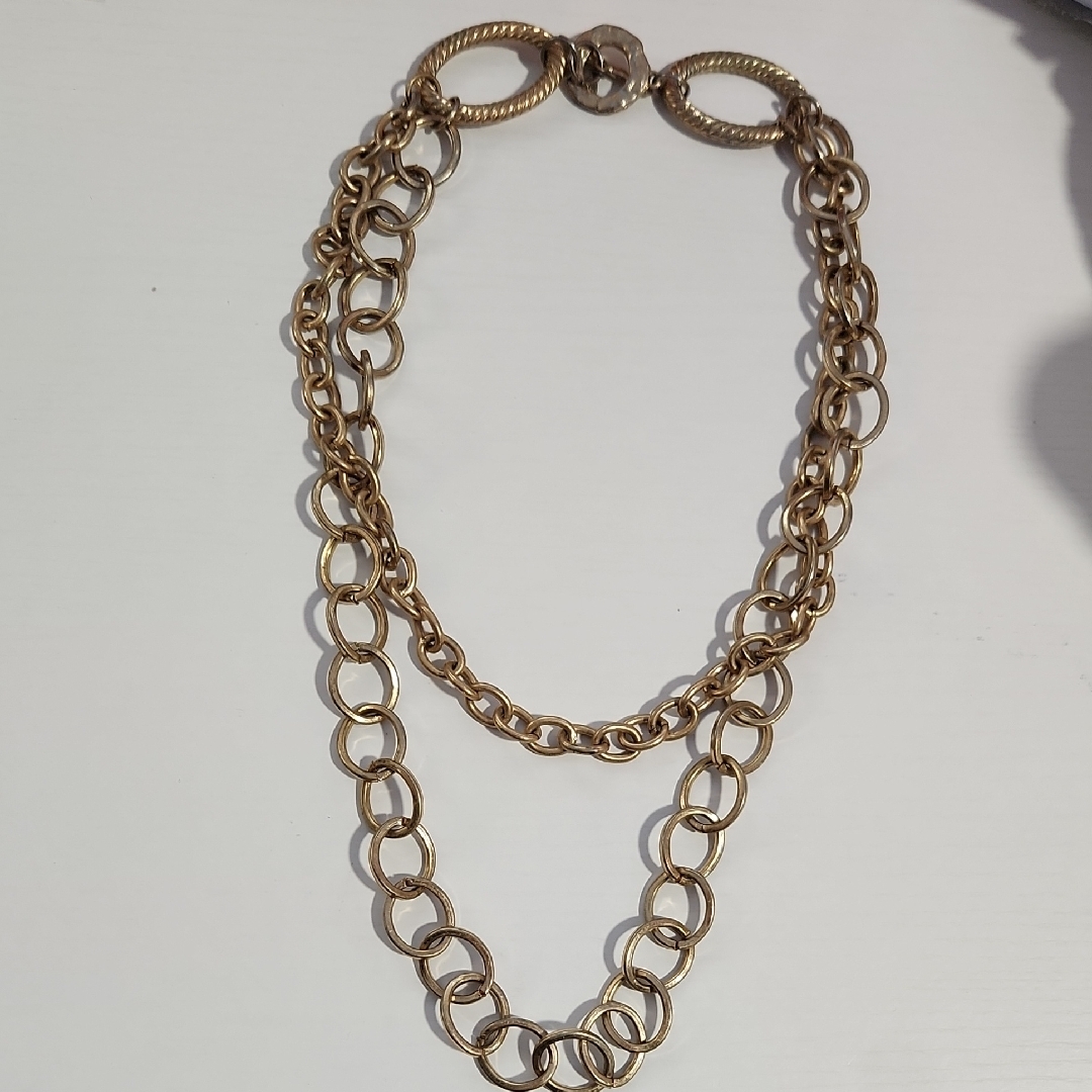 Elegant Gold-Tone Chain Necklace
